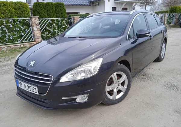 samochody osobowe Peugeot 508 cena 26900 przebieg: 113298, rok produkcji 2011 z Gniezno